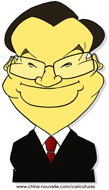 Lien Chan Caricature