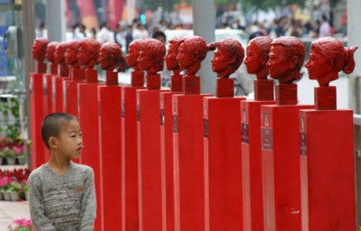 olympic sculptures of nanjing