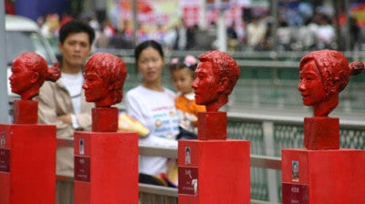 olympic sculptures of nanjing