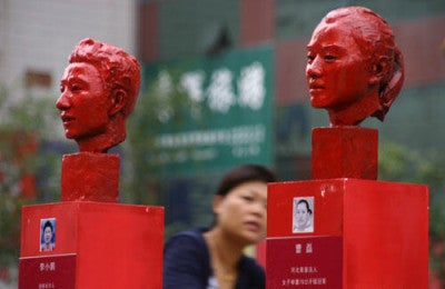 olympic sculptures of nanjing