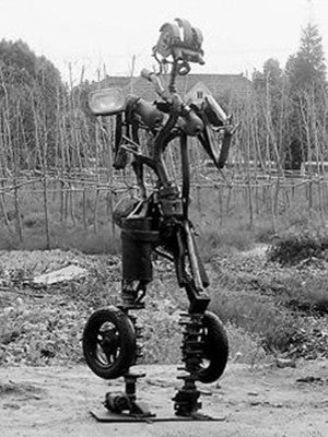 robots robots sculptures transformers
