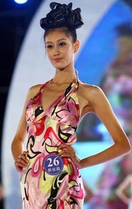 Qiu Qiang, 15th New Silk Road China models contest 2007