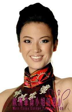 Cici Ding Miss China Europe 2009