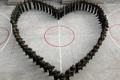 Heart shaped Army for V-Day