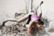 Women's Mud Wrestling contest in Wuhan