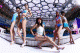 Swimsuit show in the « Water Cube »
