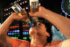 Beer drinking competition in China