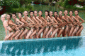 2009 New Silk Road Chinese Model contestants arrived in Sanya