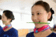 A drastic training for the Olympic hostesses