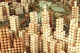 A banknote made of thousands of eggs