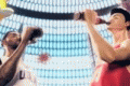 Yao Ming and LeBron James in a new  « Coca-Cola » advertising