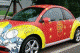 Volkswagon beetle cars with Chinese element