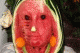 The collection of stunning watermelon carving