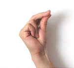 chinese number gesture